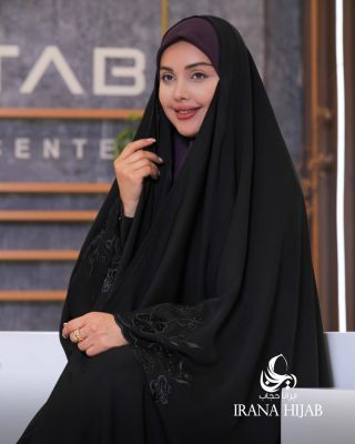 چادر عربی طرح مخمل گلدوزی
