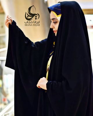 چادر عربی عبایی ساده جنس ندا ویتنام 