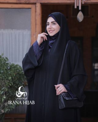 چادر محیا طرح جدید و انحصاری ایرانا حجاب جنس سندس کره