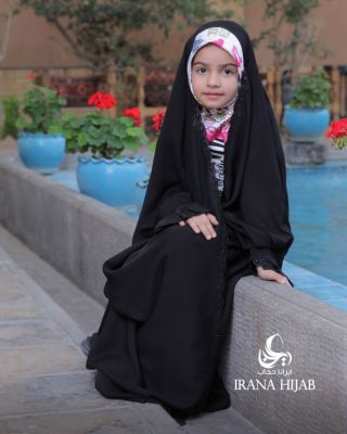 چادر عربی بچگانه لاله