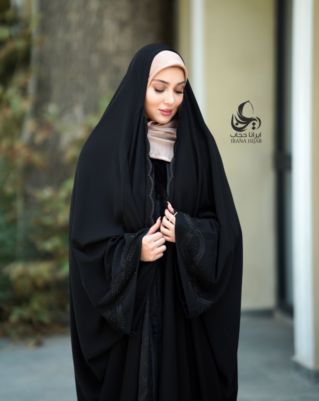 چادر عربی عبایی خوشه گندم